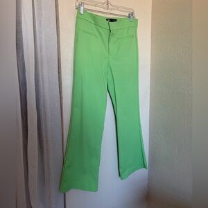Zara Mint Green Work Pants